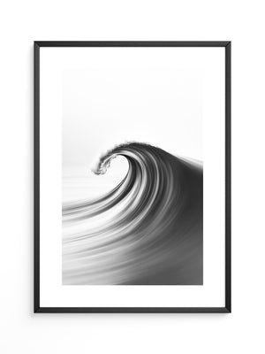 Welle Dynamik Schwarzweiß