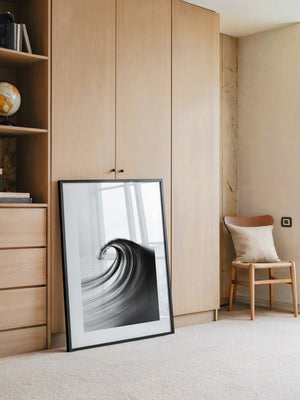 Welle Dynamik Schwarzweiß