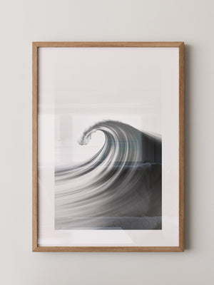 Welle Dynamik Schwarzweiß