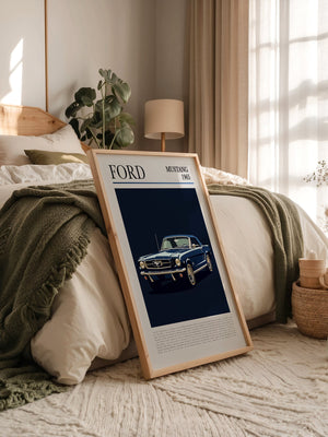 Ford Mustang 1965 Retroblau