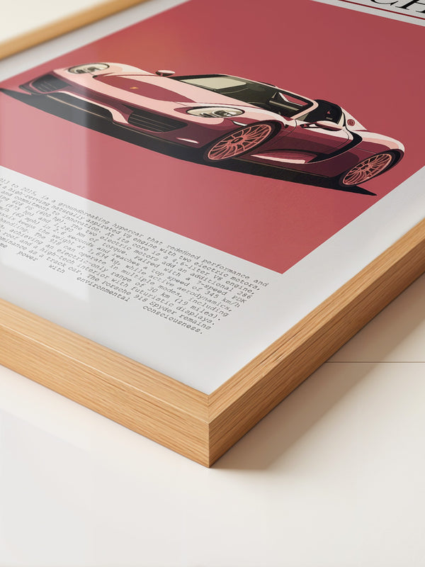 Porsche 918 Spyder Retro Stil