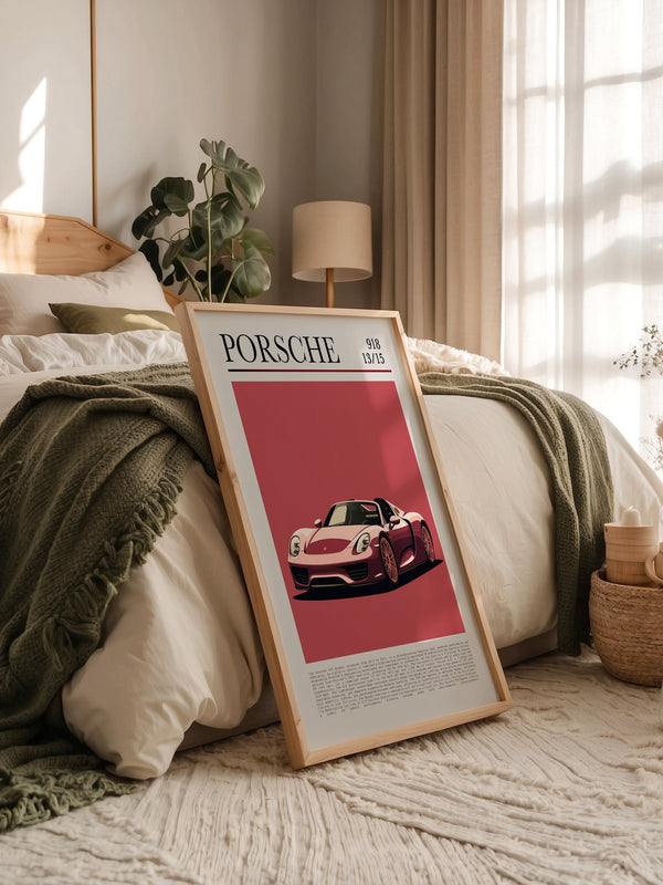 Porsche 918 Spyder Retro Stil
