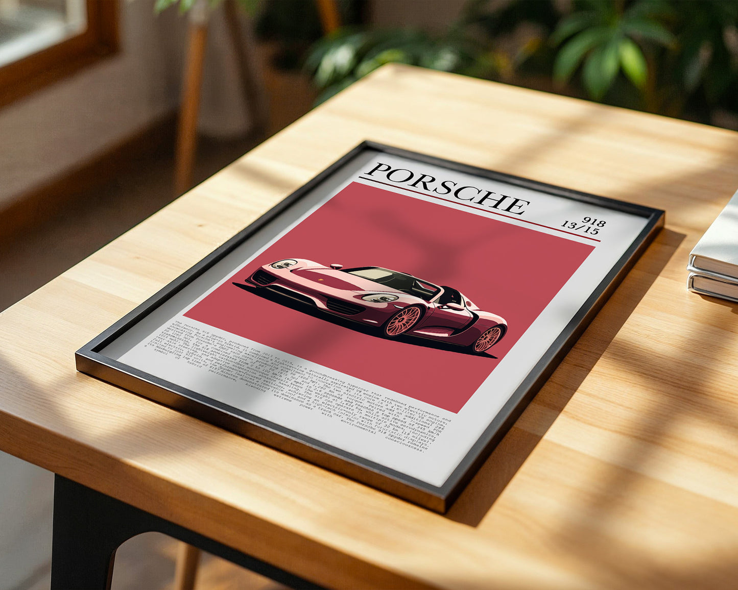 Porsche 918 Spyder Retro Stil