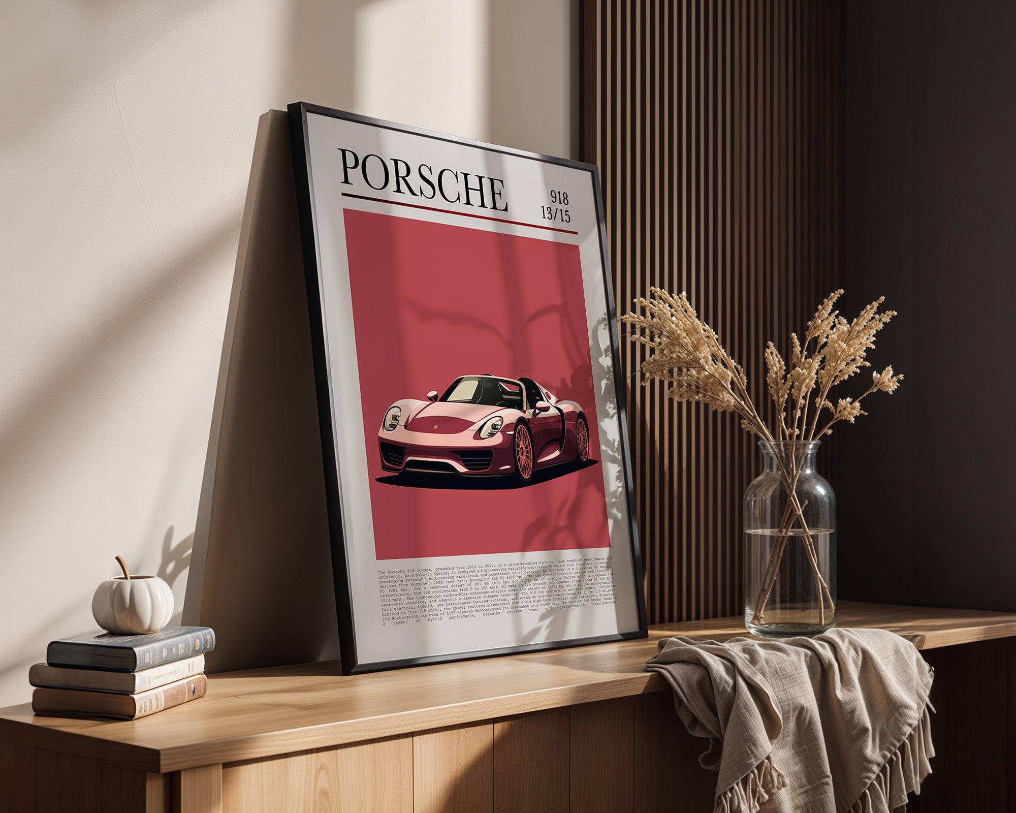 Porsche 918 Spyder Retro Stil