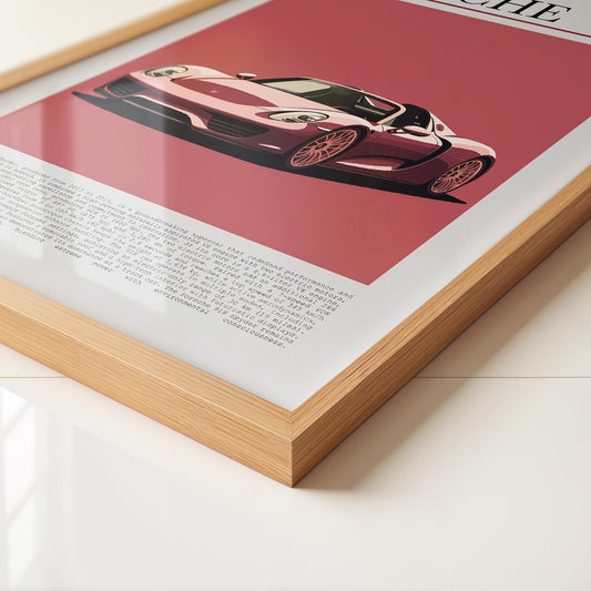 Porsche 918 Spyder Retro Stil