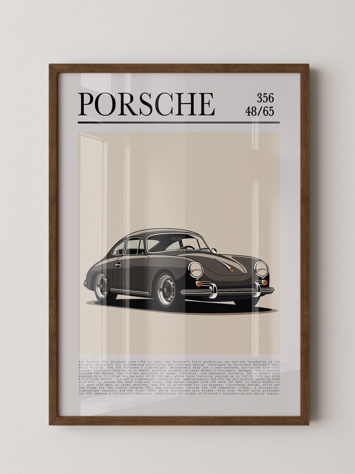 Porsche 356 Retro Stil