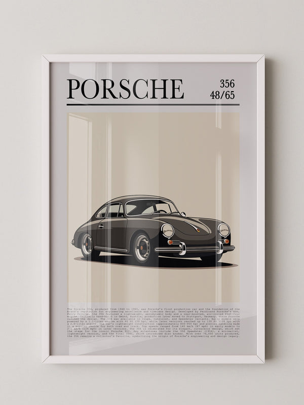 Porsche 356 Retro Stil