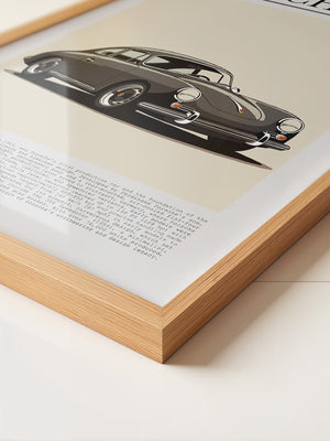 Porsche 356 Retro Stil