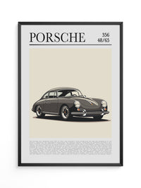 Porsche 356 Retro Stil