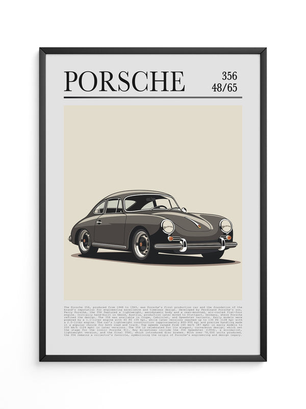 Porsche 356 Retro Stil