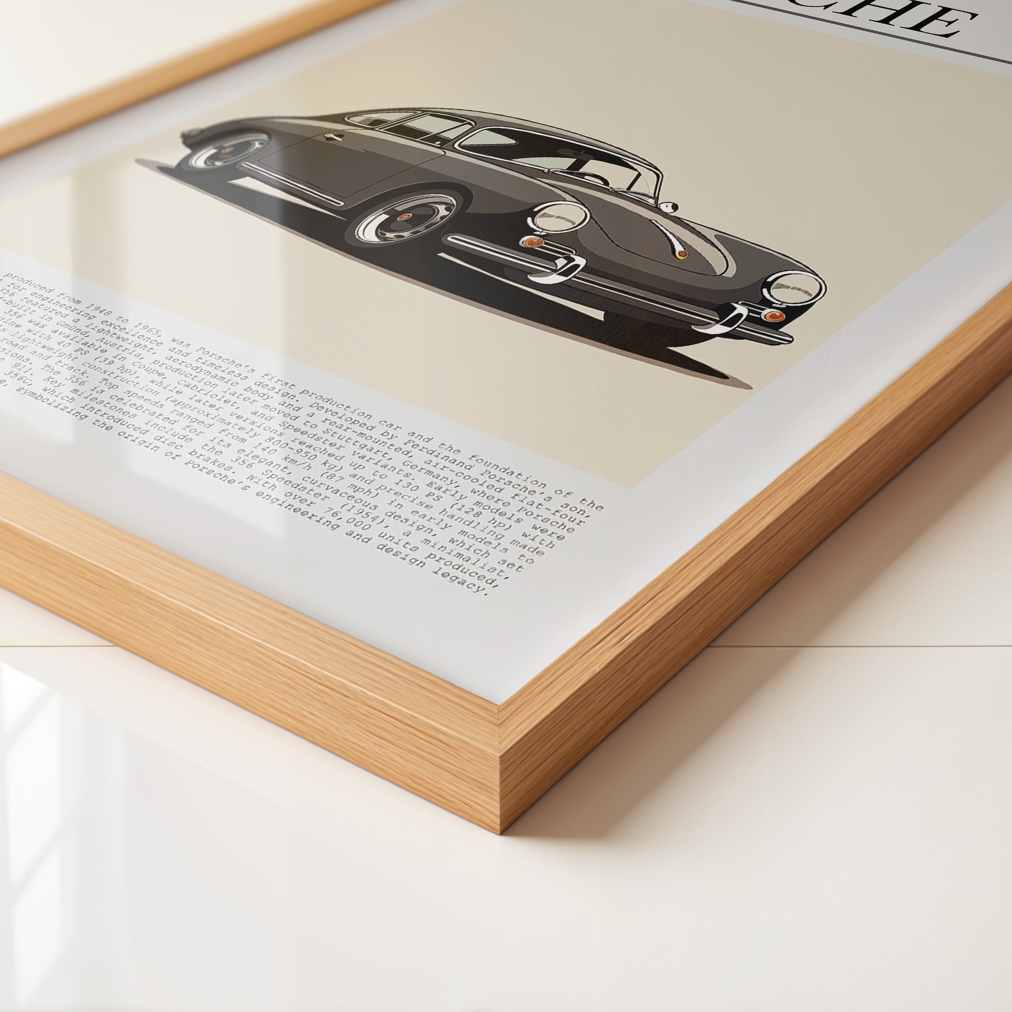 Porsche 356 Retro Stil