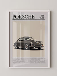 Porsche 356 Retro Stil