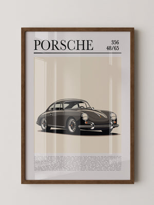 Porsche 356 Retro Stil