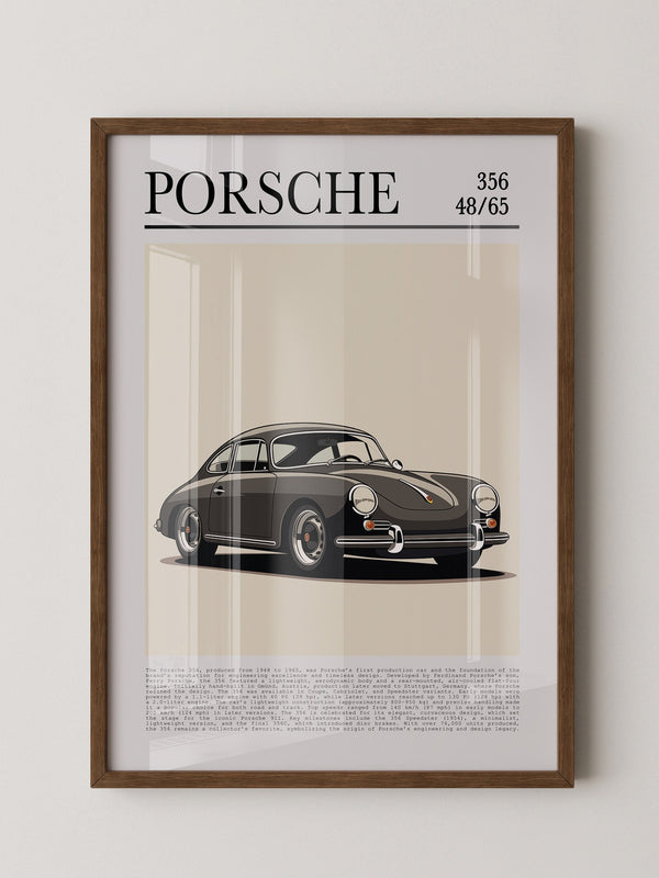 Porsche 356 Retro Stil