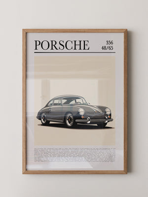 Porsche 356 Retro Stil