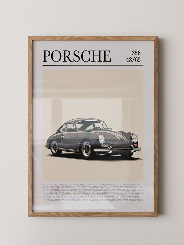 Porsche 356 Retro Stil