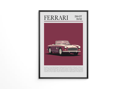 Ferrari Cabriolet Retrostil
