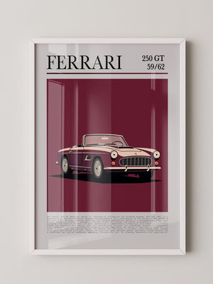 Ferrari Cabriolet Retrostil