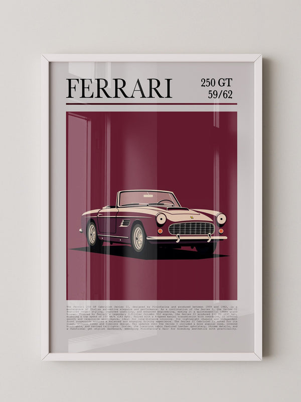 Ferrari Cabriolet Retrostil