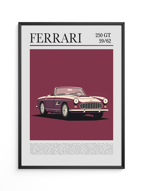 Ferrari Cabriolet Retrostil
