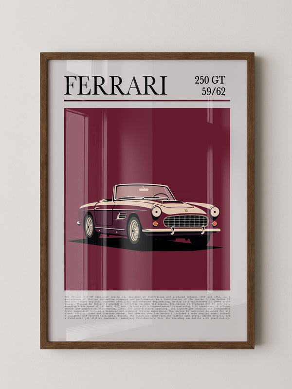 Ferrari Cabriolet Retrostil