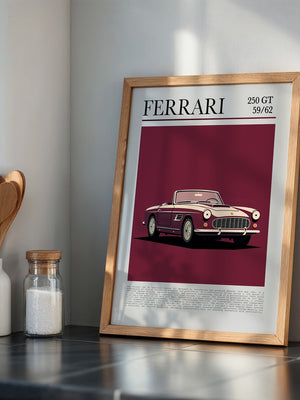 Ferrari Cabriolet Retrostil