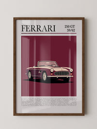 Ferrari Cabriolet Retrostil