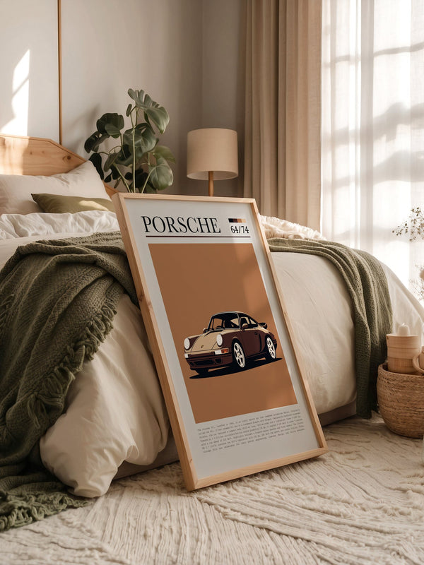 Porsche 911 Braun Retro