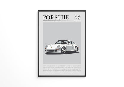 Porsche 911 G klassisch weiß