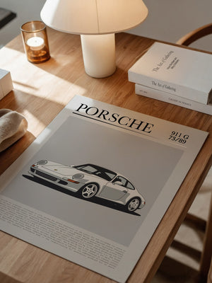 Porsche 911 G klassisch weiß