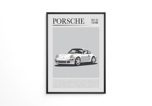 Porsche 911 G klassisch weiß