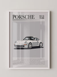 Porsche 911 G klassisch weiß