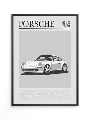 Porsche 911 G klassisch weiß