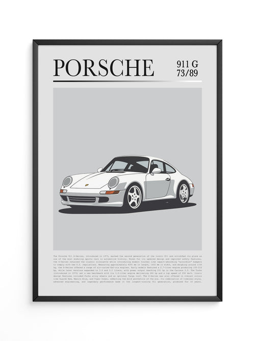 Porsche 911 G klassisch weiß