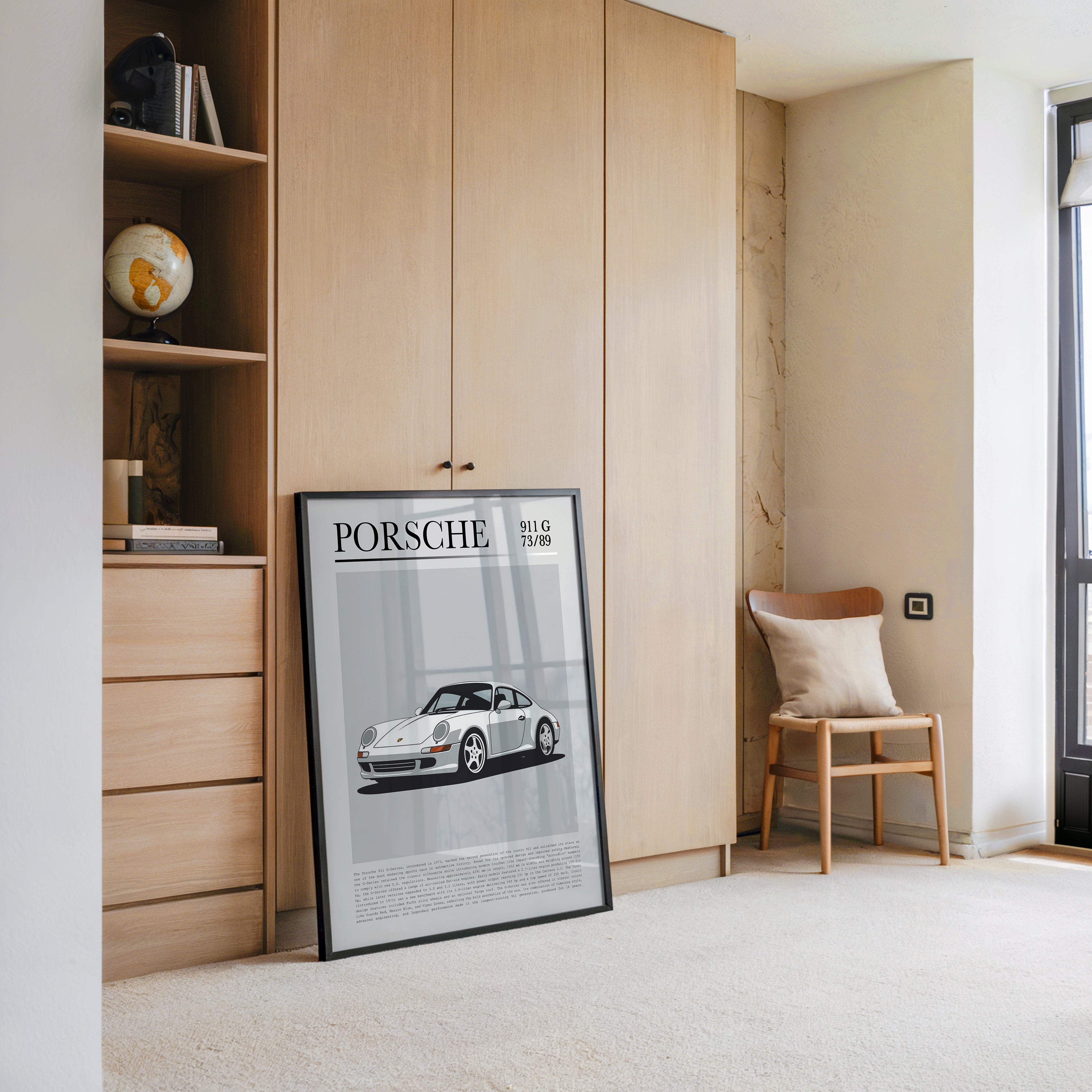 Porsche 911 G klassisch weiß