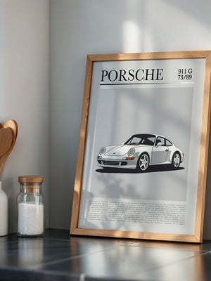 Porsche 911 G klassisch weiß