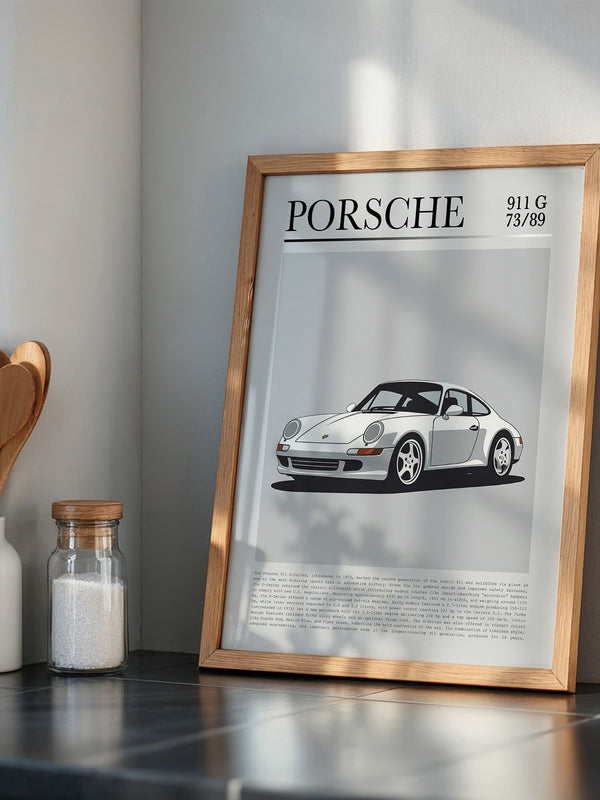 Porsche 911 G klassisch weiß