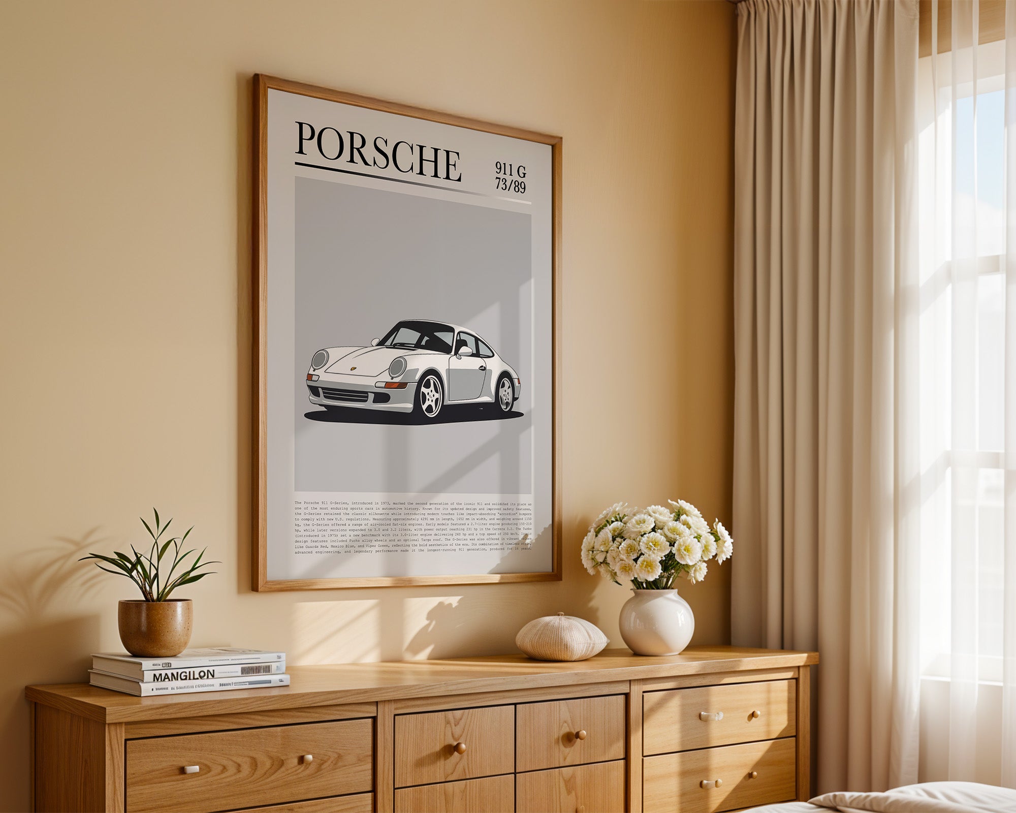 Porsche 911 G klassisch weiß