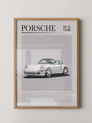 Porsche 911 G klassisch weiß
