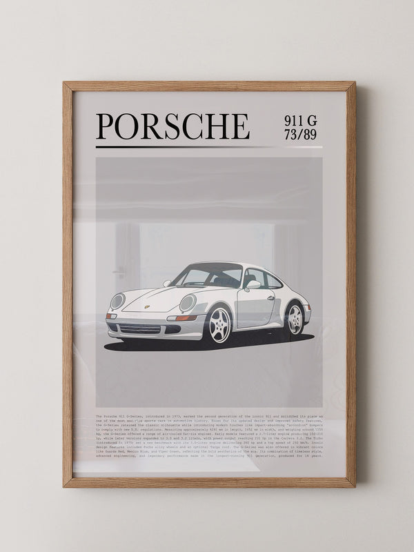 Porsche 911 G klassisch weiß