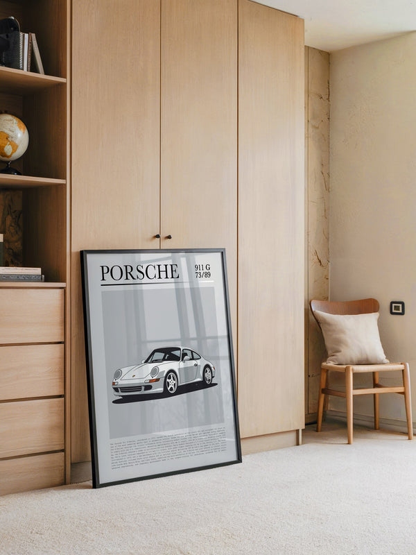 Porsche 911 G klassisch weiß