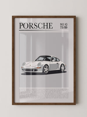 Porsche 911 G klassisch weiß