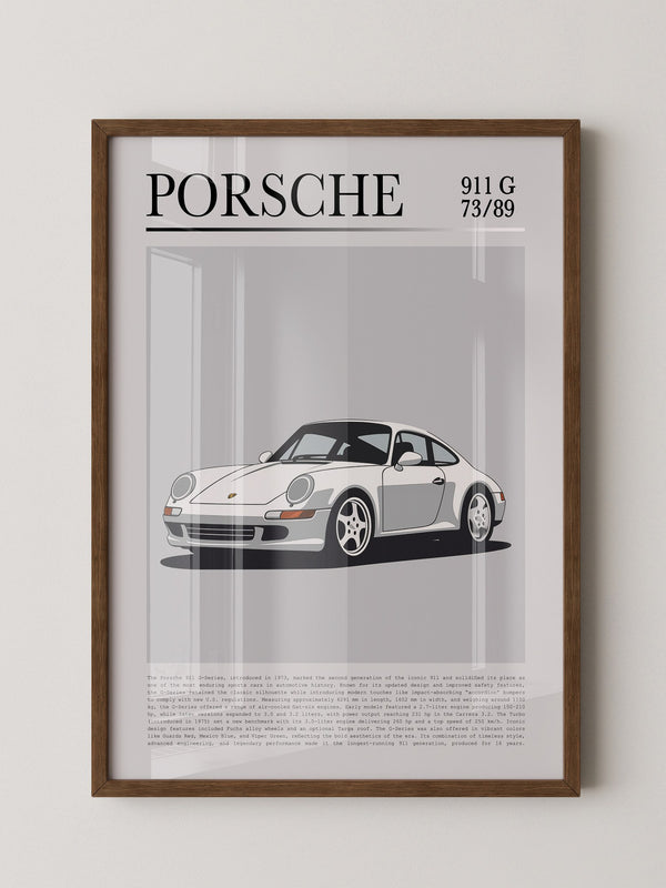 Porsche 911 G klassisch weiß