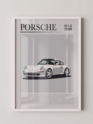 Porsche 911 G klassisch weiß