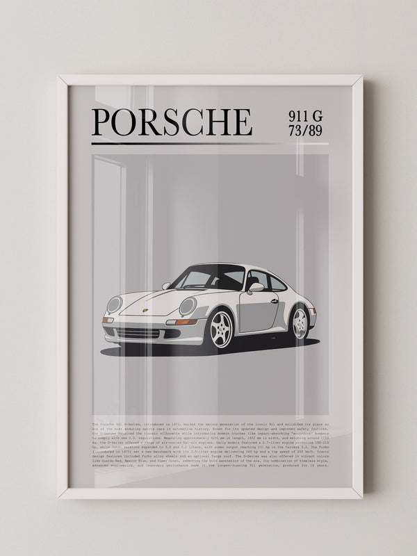 Porsche 911 G klassisch weiß