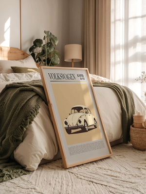 VW Käfer Retrostil Beige