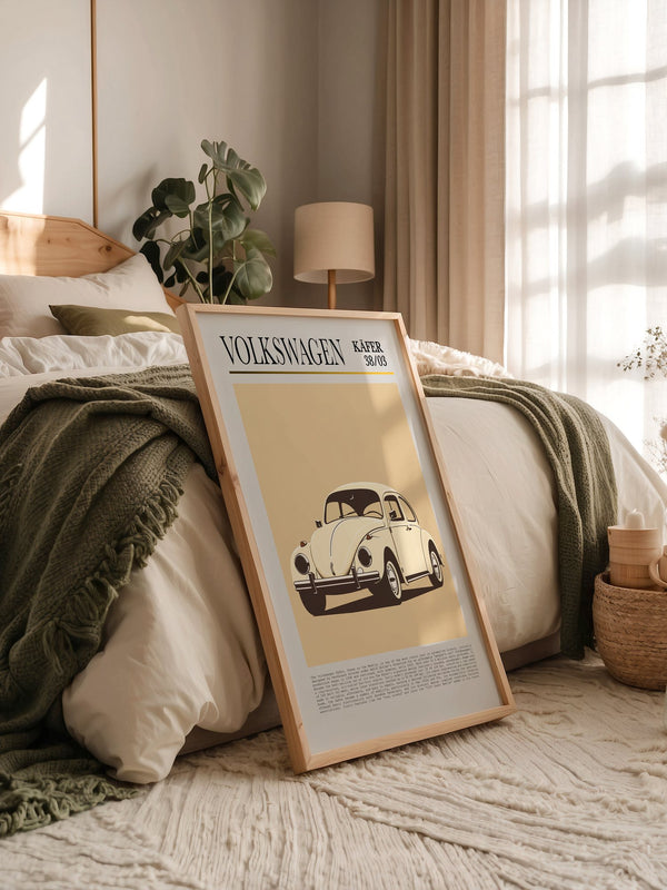 VW Käfer Retrostil Beige