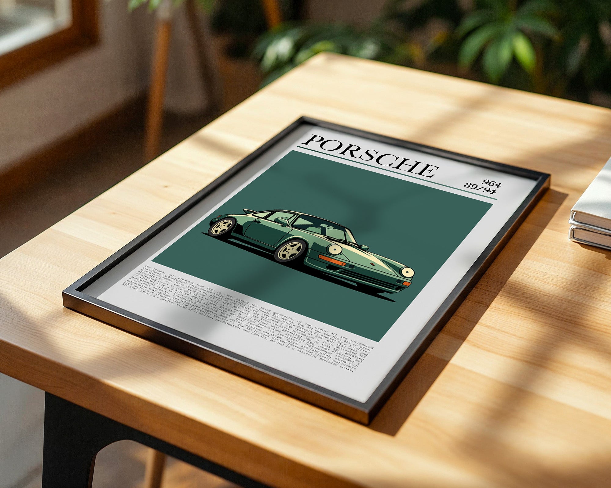 Porsche 964 klassisch grün