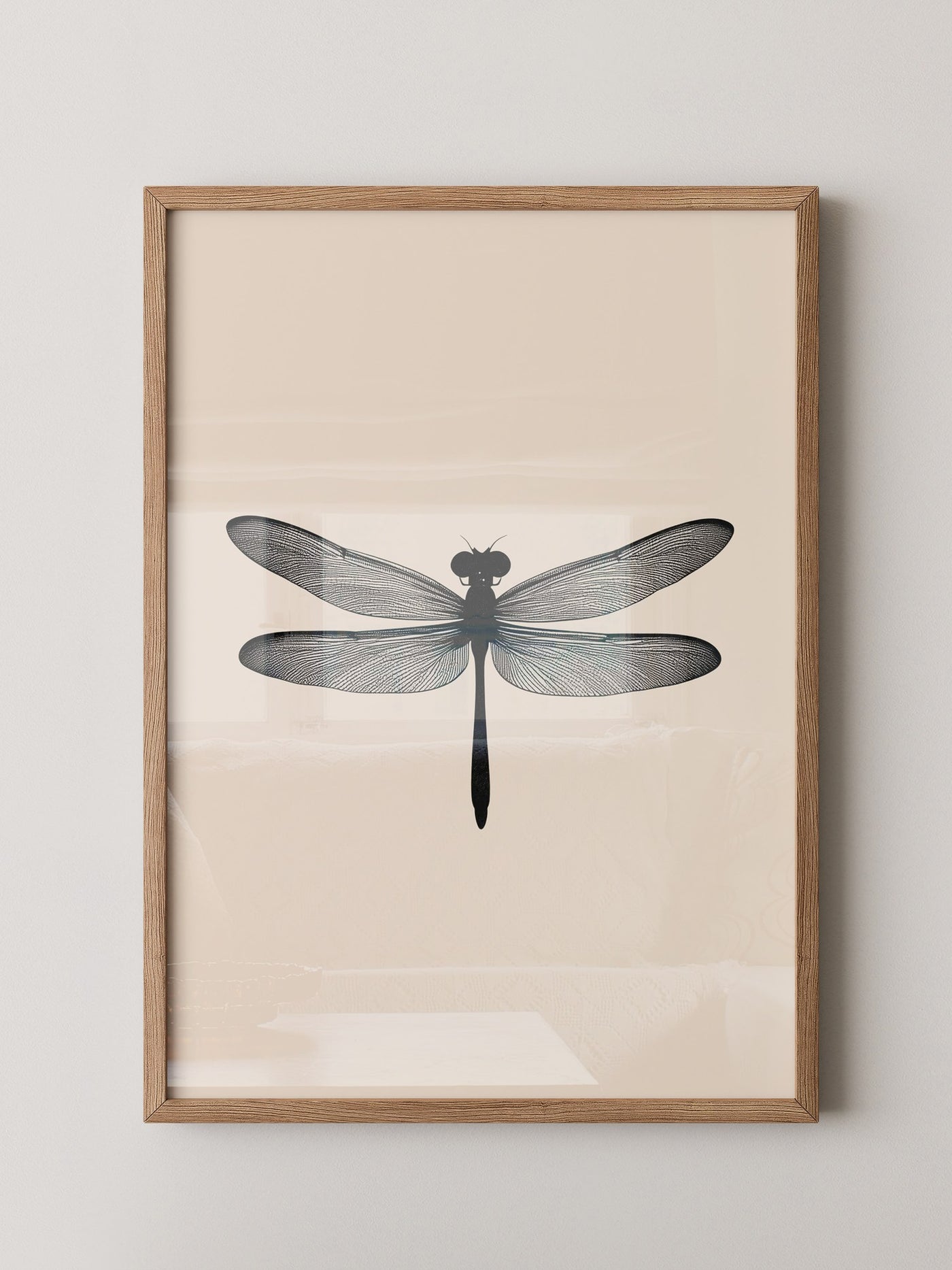 Libelle Minimalistisch Grafik
