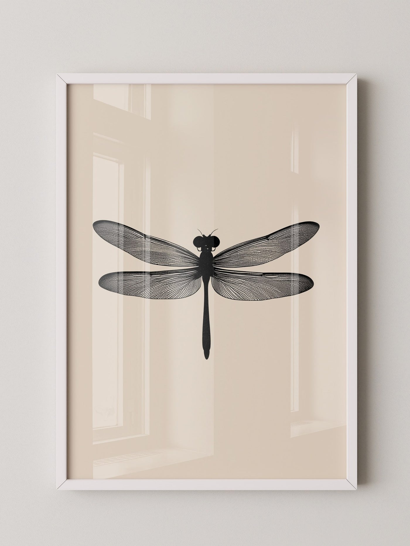 Libelle Minimalistisch Grafik